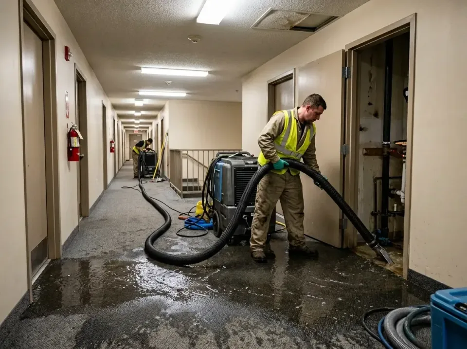 multi-unit-apartment-hallway-f-005 — frequently asked questions, Emergency Burst Pipe Water Extraction & Removal in Catasauq…